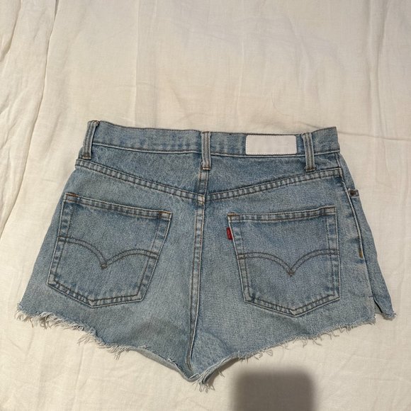 Re/Done X Vintage Levi's Shorts - Picture 3 of 4